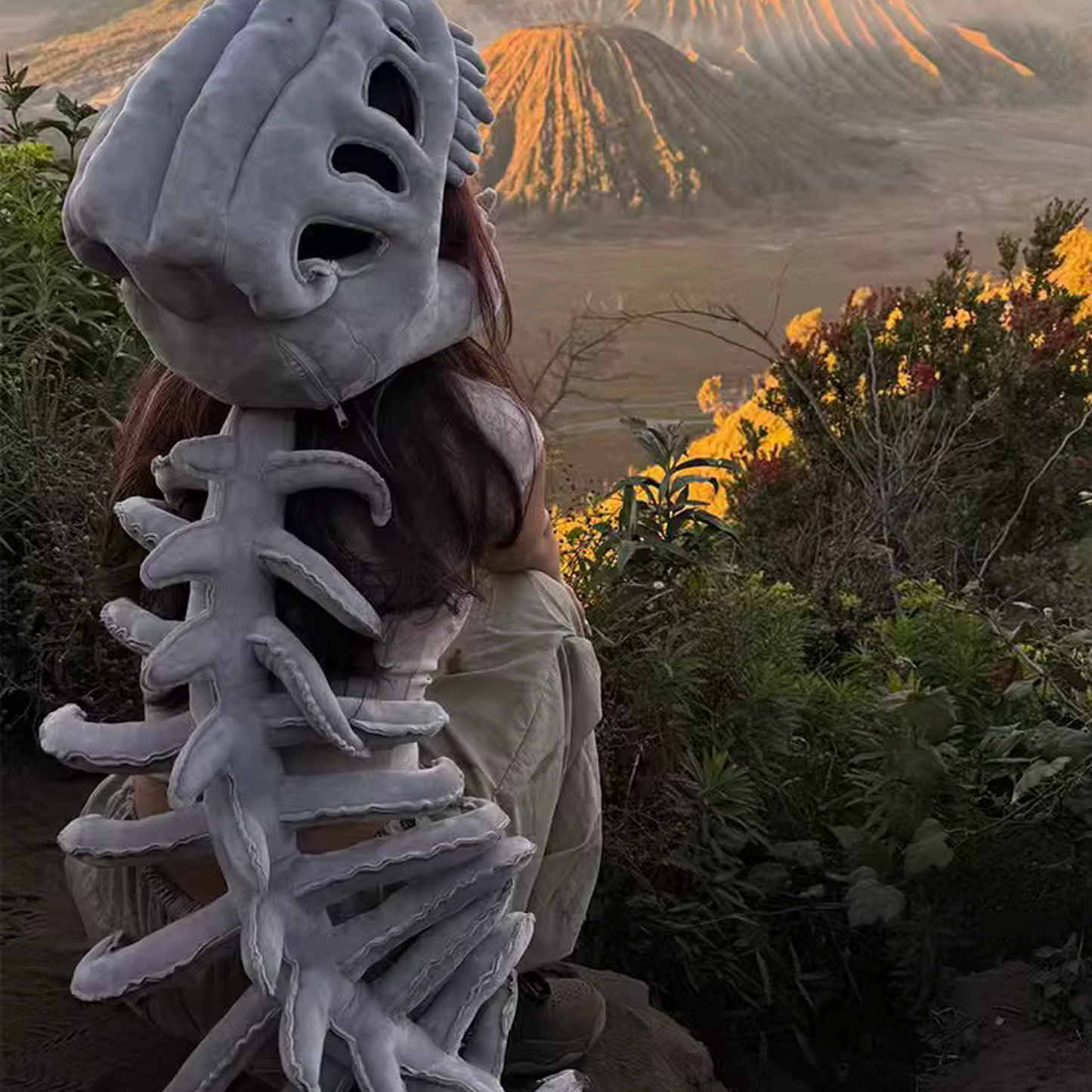 Dino Skelet Costume (Kids & Adults)